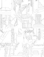 Eva Früh, Künstlerin: bühne, installation, auswahl aus 130 zeichnungen